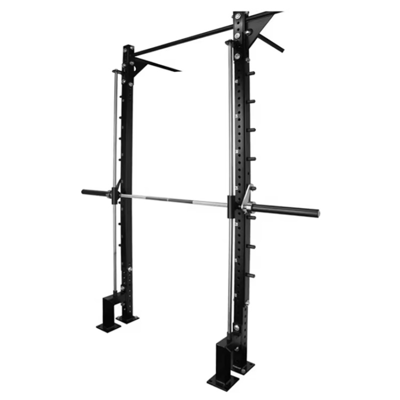 Crossfit Equipment - Stojak na przysiady montowany na ścianie,