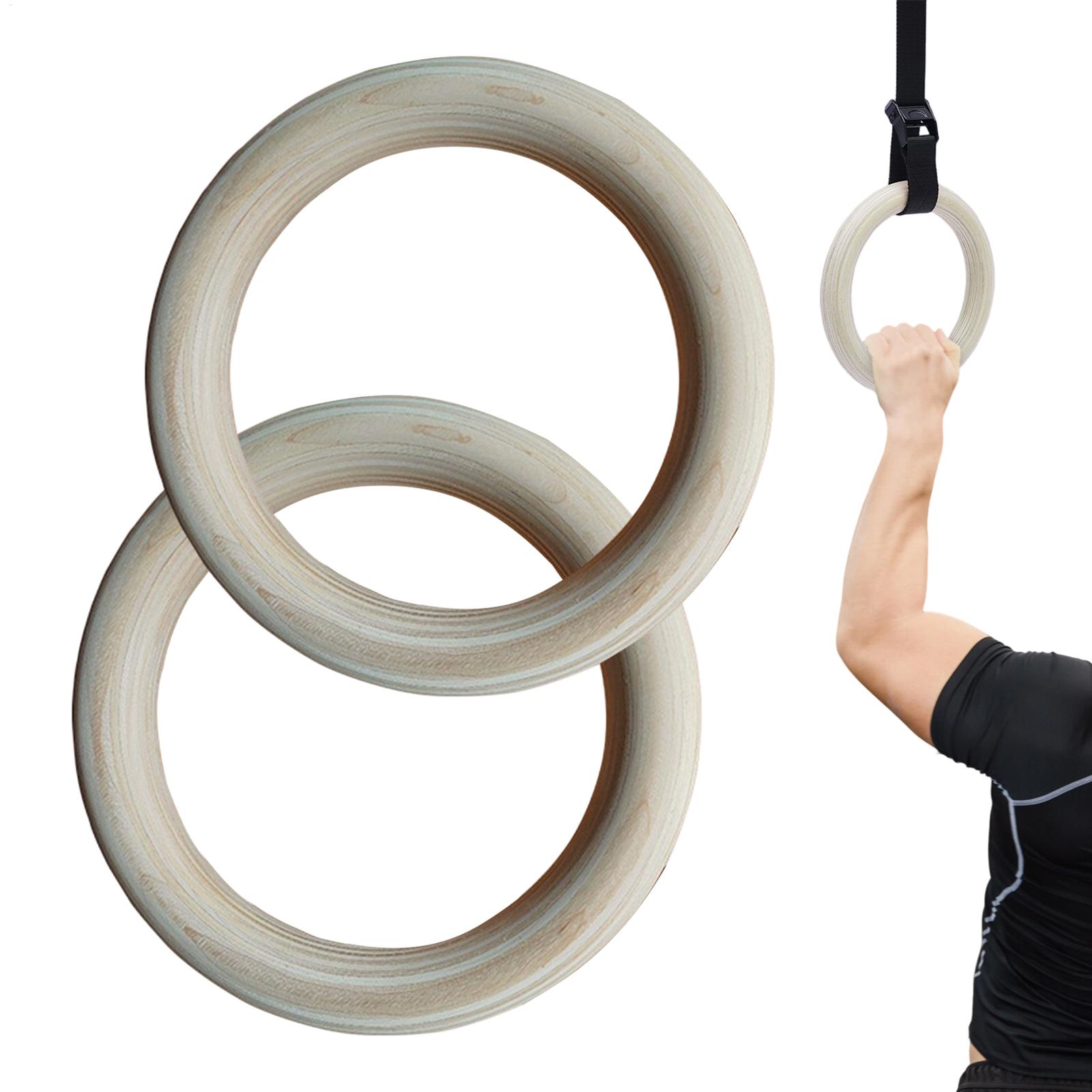 2 szt./para Drewniane przenośn – Gymnastic Ring Wood recenzja i cena